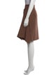 Sonia Rykiel Alpaca Knee-Length Skirt