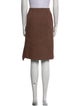 Sonia Rykiel Alpaca Knee-Length Skirt