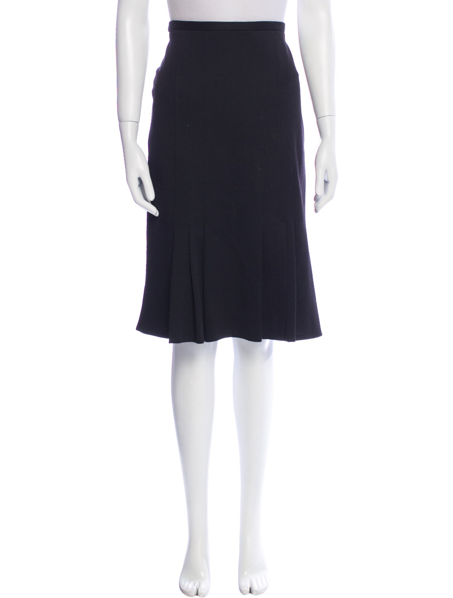 Sonia Rykiel Wool Knee-Length Skirt