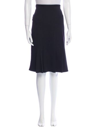 Sonia Rykiel Wool Knee-Length Skirt