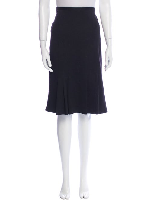 Sonia Rykiel Wool Knee-Length Skirt