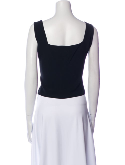 Sonia Rykiel V-Neck Sleeveless Crop Top