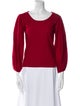 Sonia Rykiel Scoop Neck Sweater