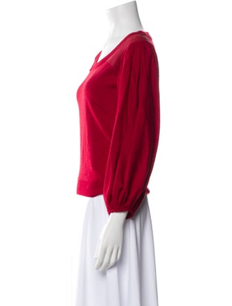 Sonia Rykiel Scoop Neck Sweater