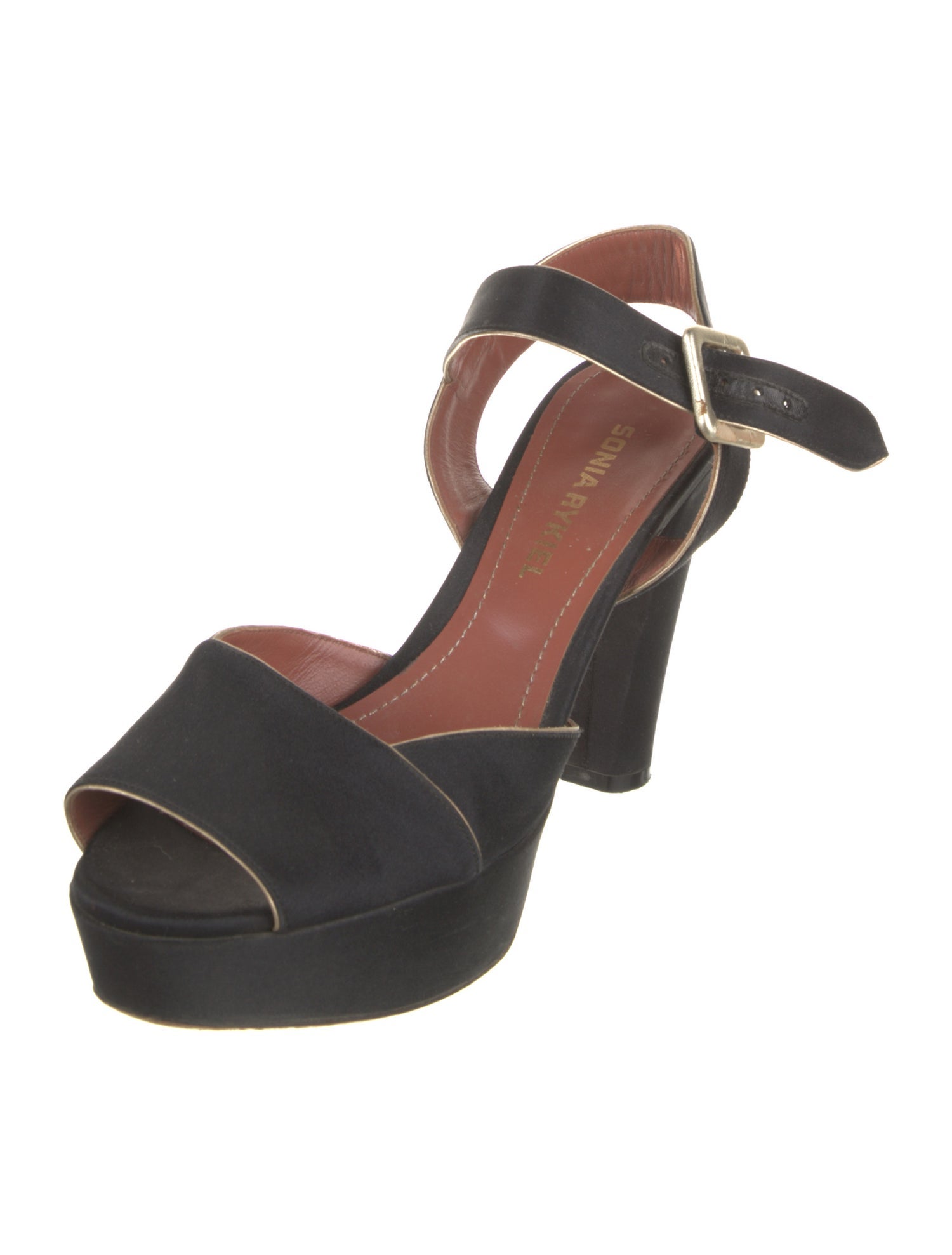 Sonia Rykiel Satin Sandals