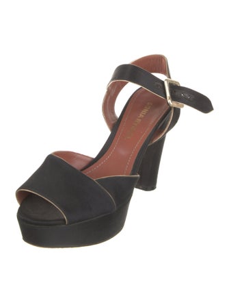 Sonia Rykiel Satin Sandals