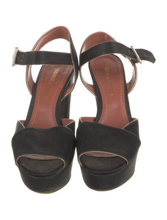 Sonia Rykiel Satin Sandals