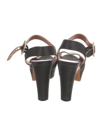 Sonia Rykiel Satin Sandals