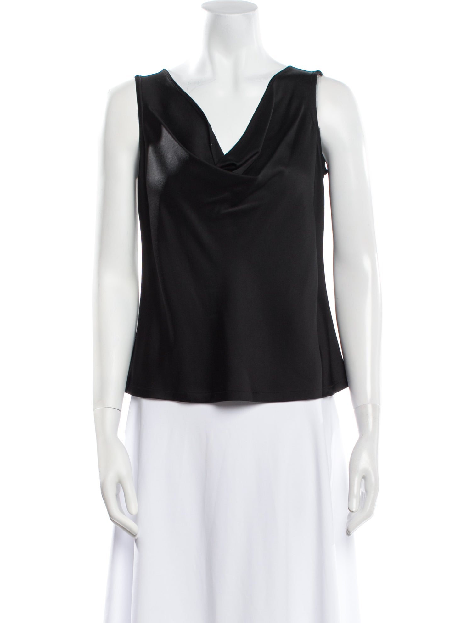 Sonia Rykiel Cowl Neck Sleeveless Top