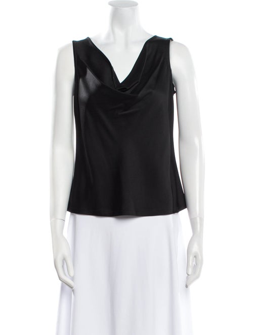 Sonia Rykiel Cowl Neck Sleeveless Top