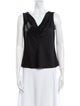 Sonia Rykiel Cowl Neck Sleeveless Top