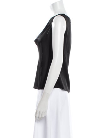 Sonia Rykiel Cowl Neck Sleeveless Top
