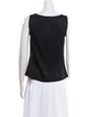 Sonia Rykiel Cowl Neck Sleeveless Top