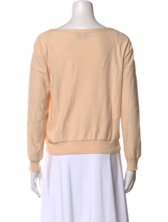 Sonia Rykiel Graphic Print Scoop Neck Sweater