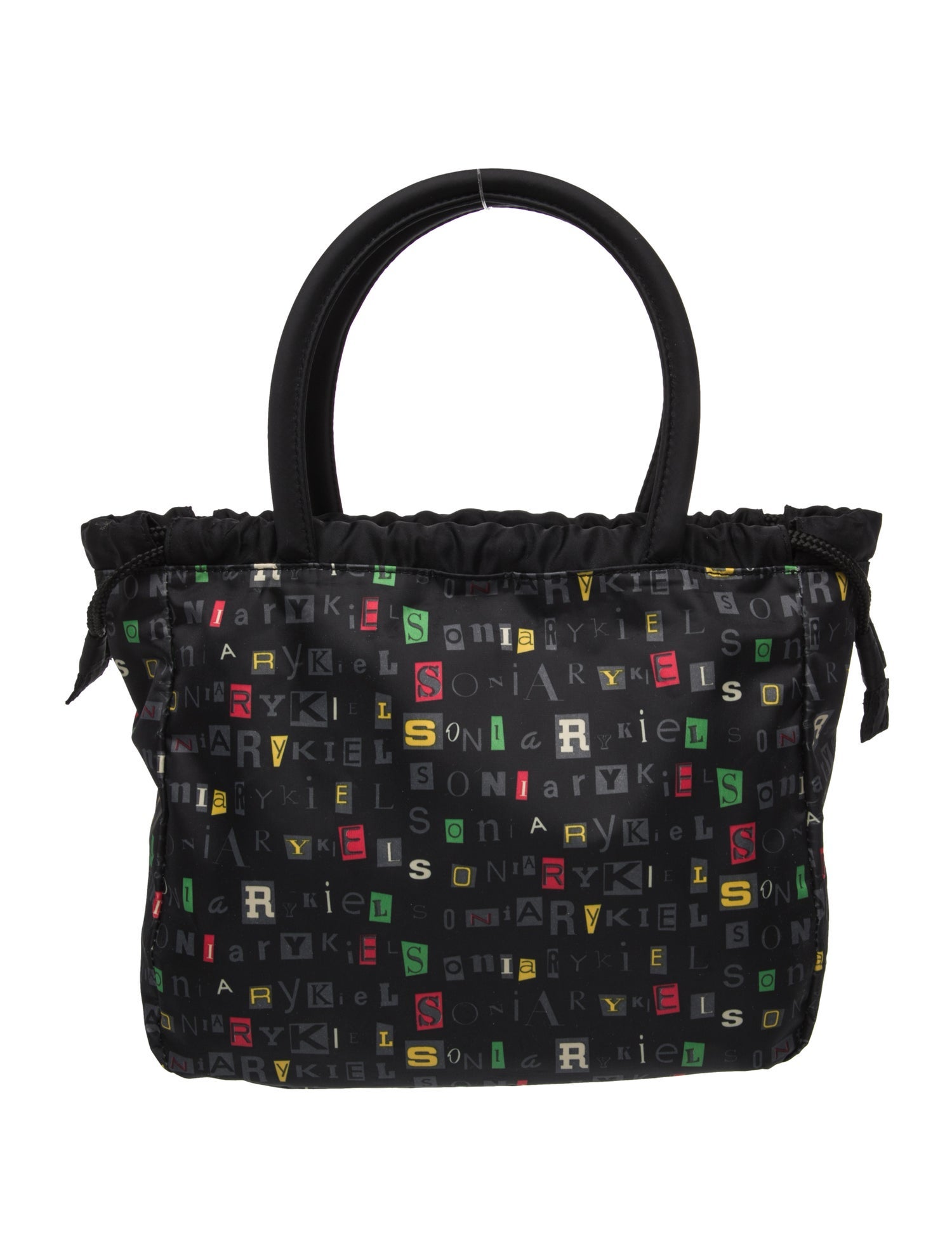 Sonia Rykiel Nylon Top Handle Bag