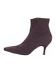 Sonia Rykiel Suede Sock Boots