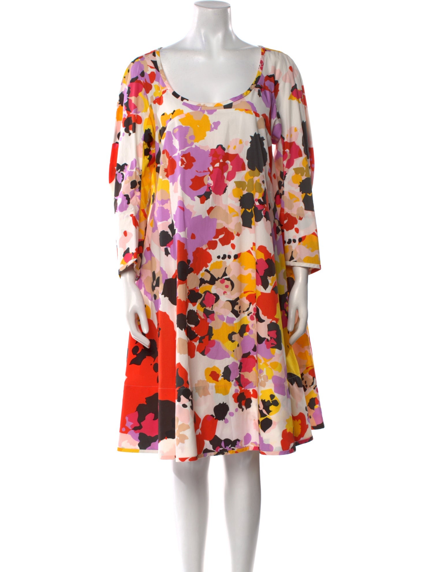 Sonia Rykiel Floral Print Knee-Length Dress