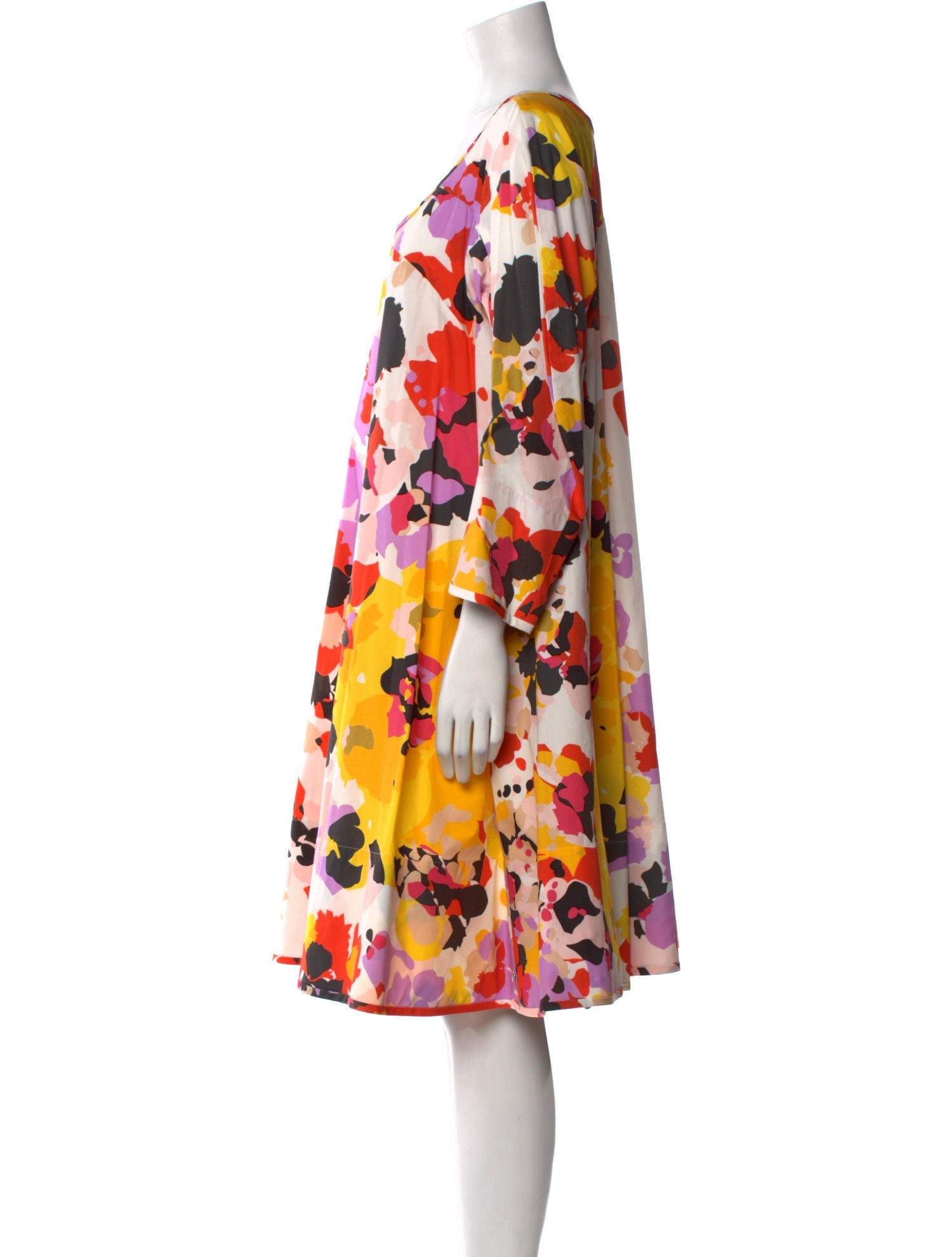 Sonia Rykiel Floral Print Knee-Length Dress