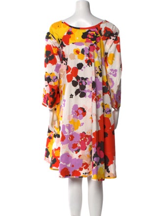 Sonia Rykiel Floral Print Knee-Length Dress