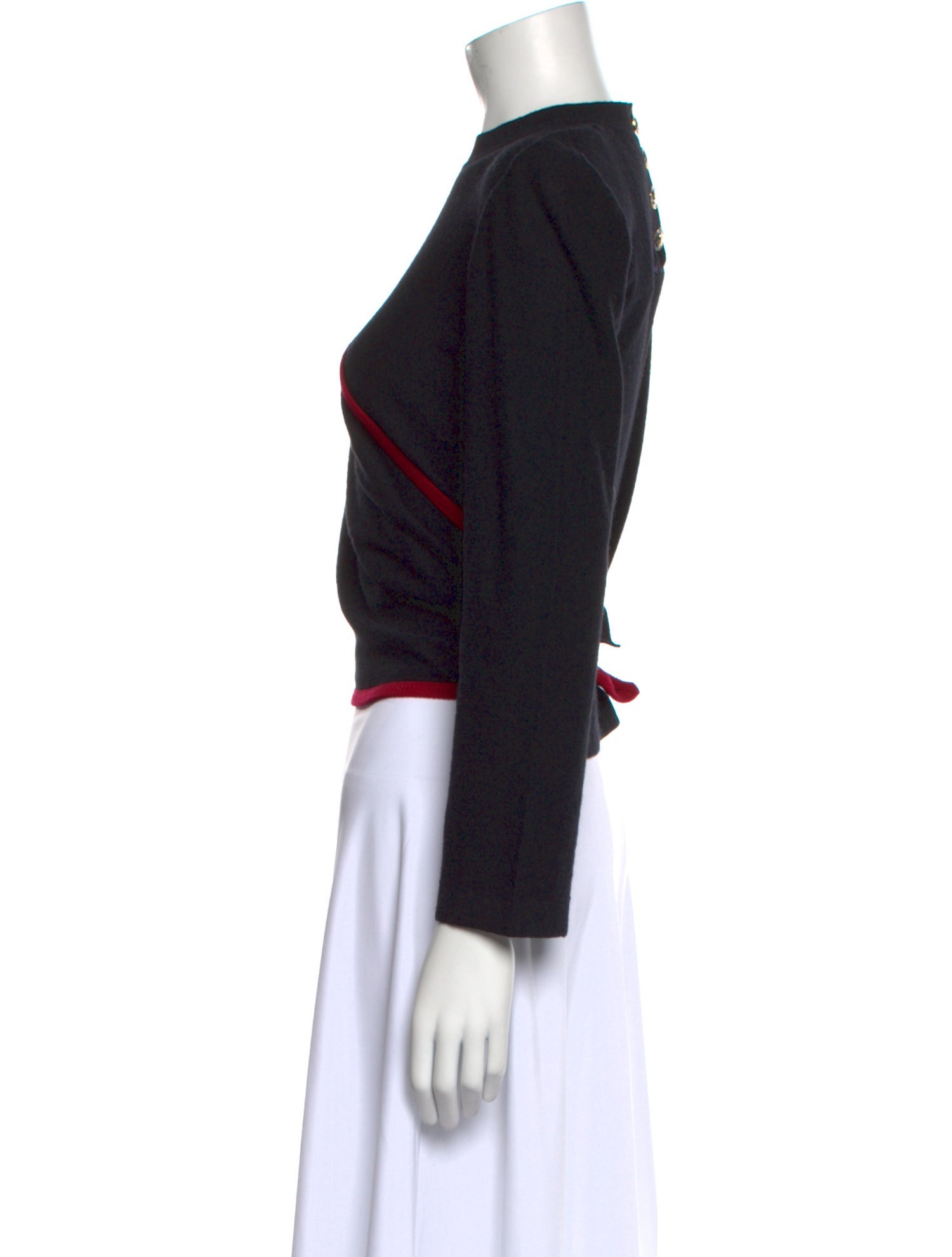 Sonia Rykiel Wool Open Front Sweater