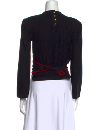 Sonia Rykiel Wool Open Front Sweater