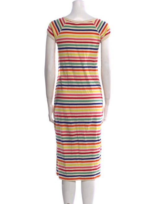Sonia Rykiel Striped Midi Length Dress