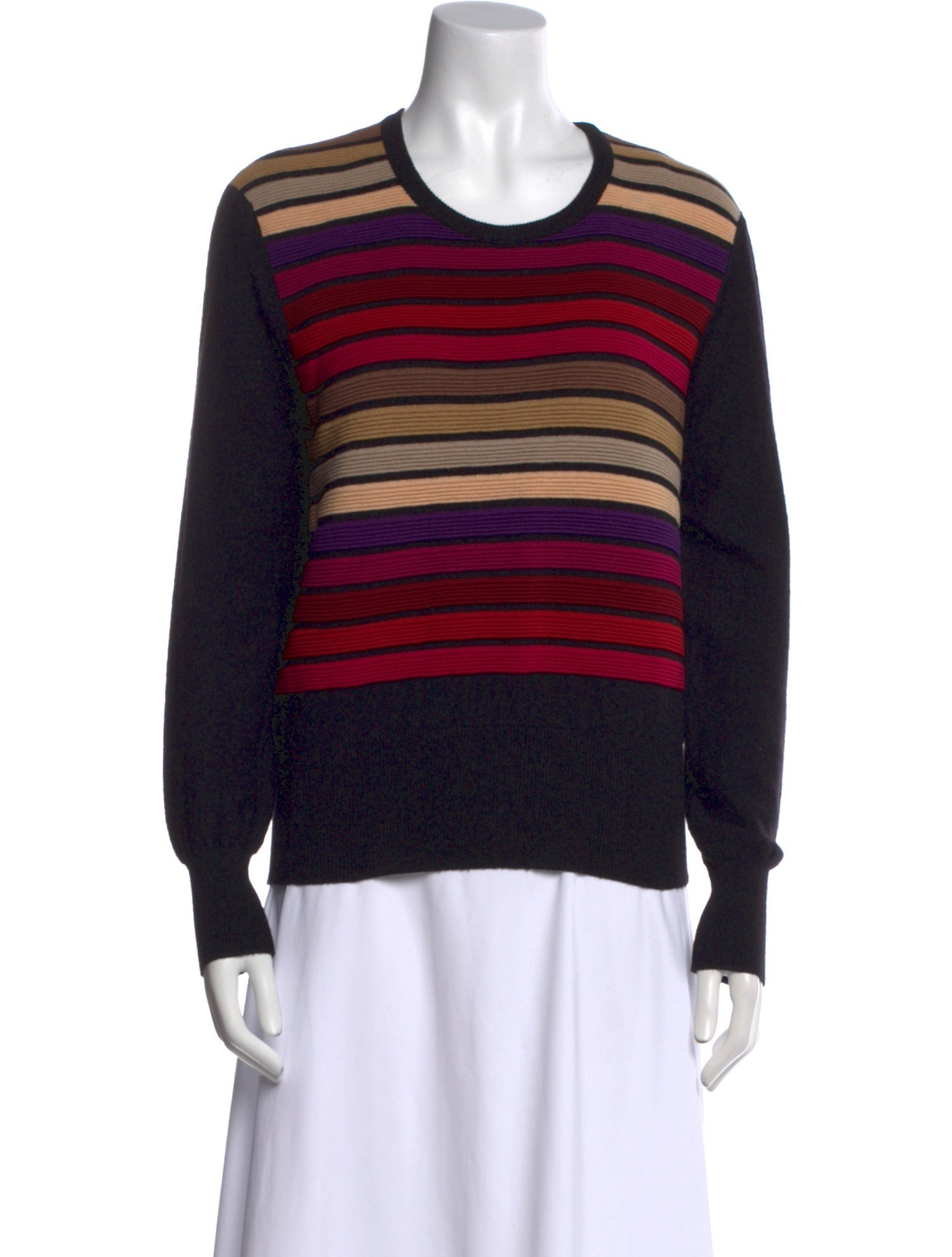 Sonia Rykiel Wool Striped Sweatshirt