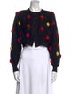 Sonia Rykiel Wool Floral Print Sweater