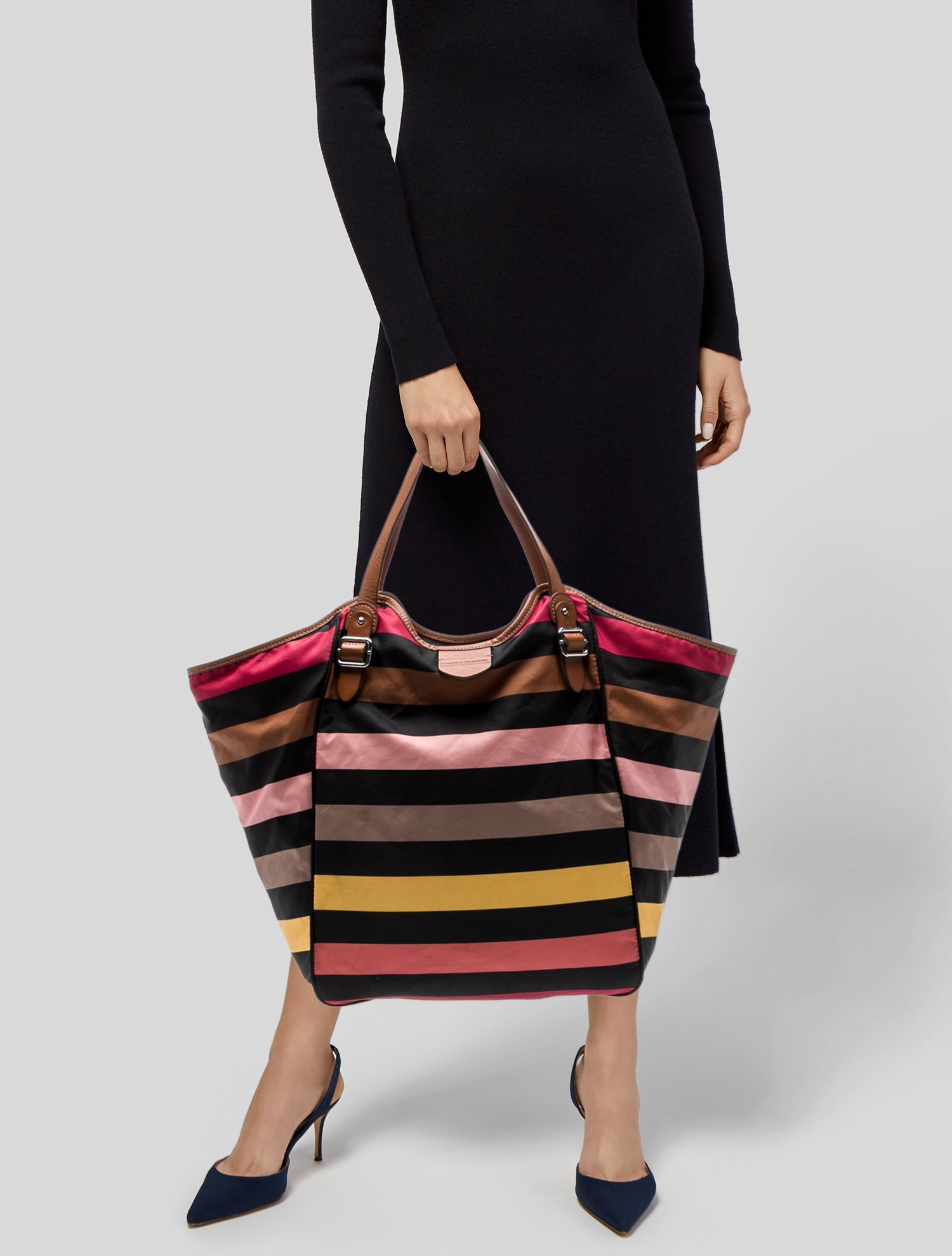 Sonia Rykiel Nylon Tote