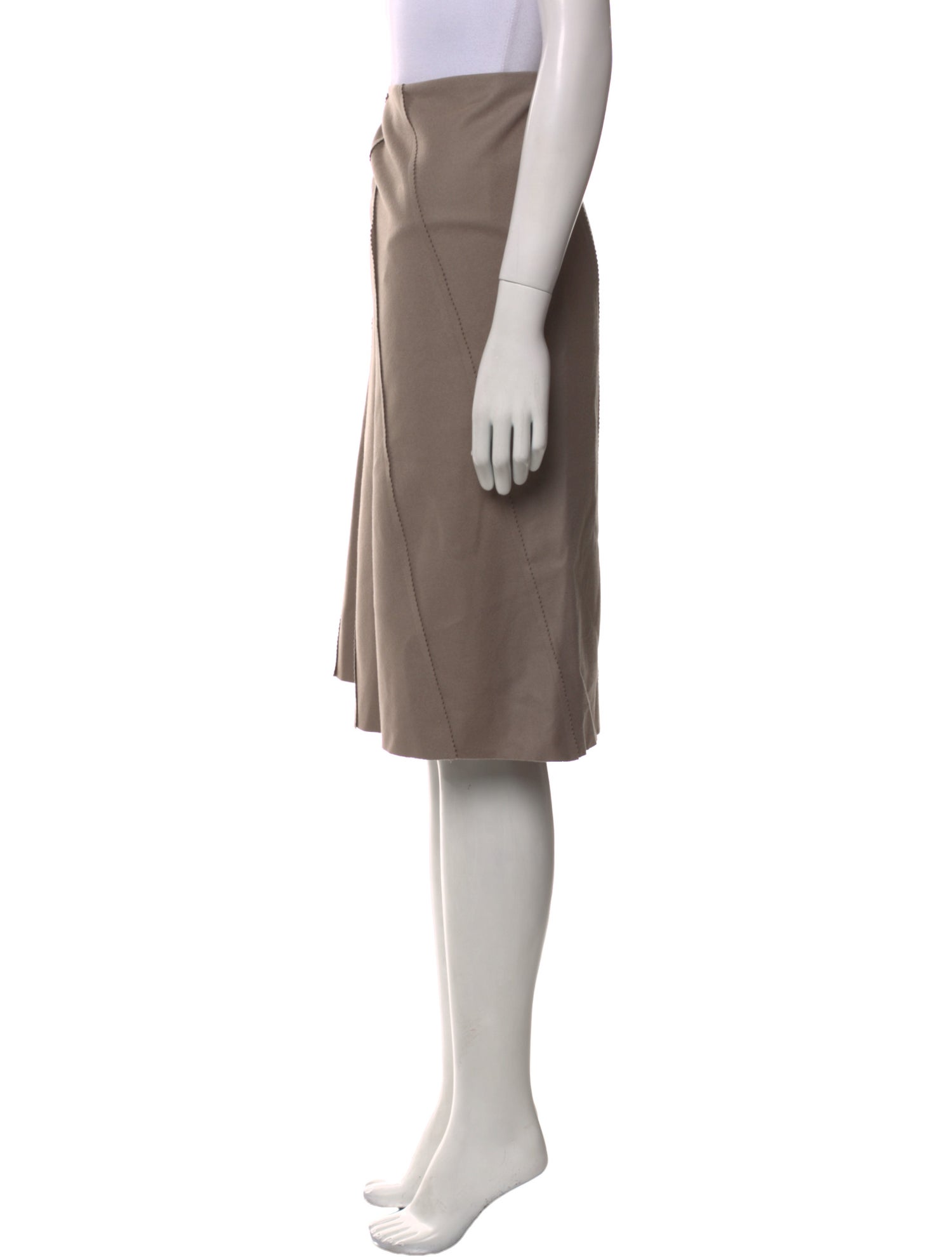 Sonia Rykiel Wool Knee-Length Skirt