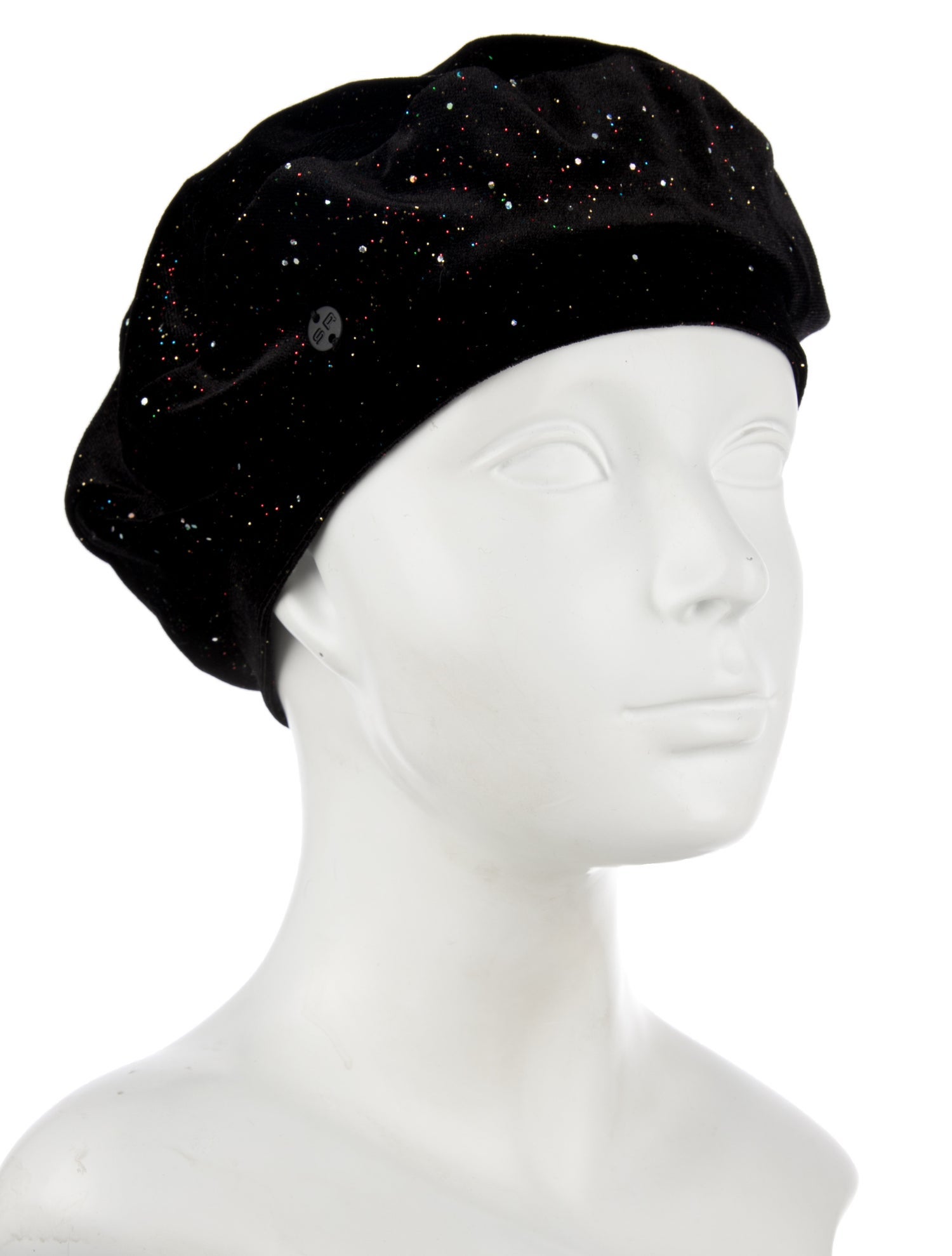 Sonia Rykiel Glitter Embellished Beret w/Tags