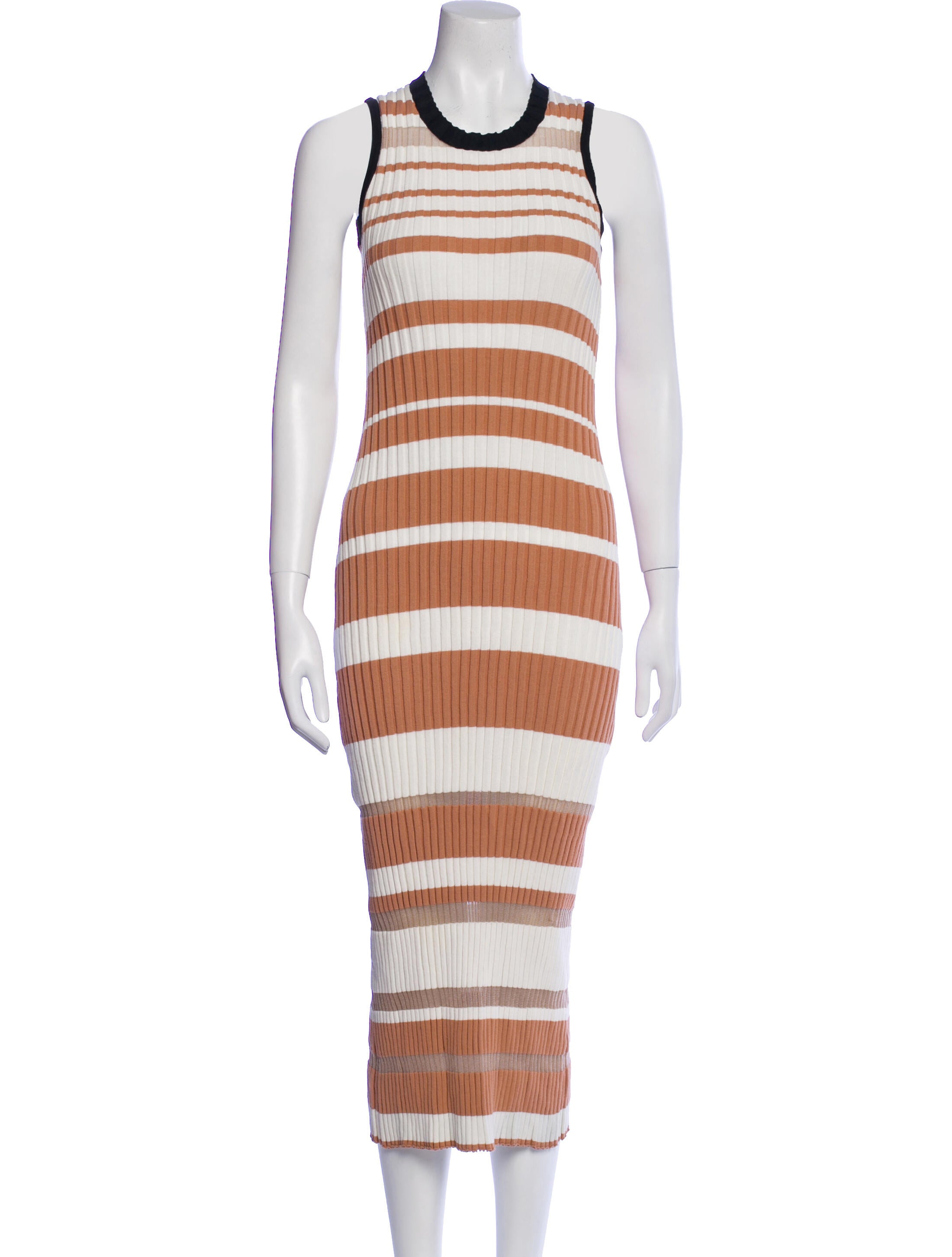 Sonia Rykiel Striped Long Dress