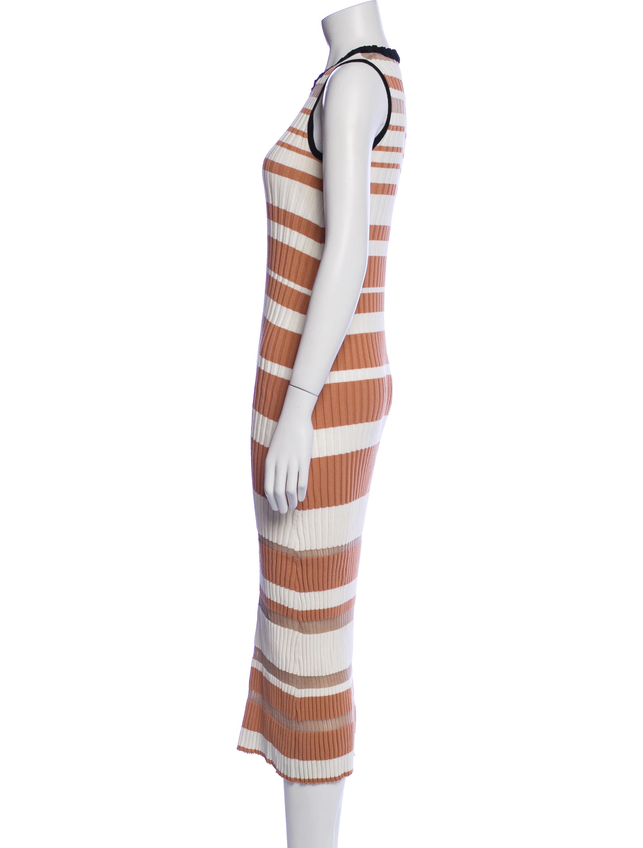 Sonia Rykiel Striped Long Dress