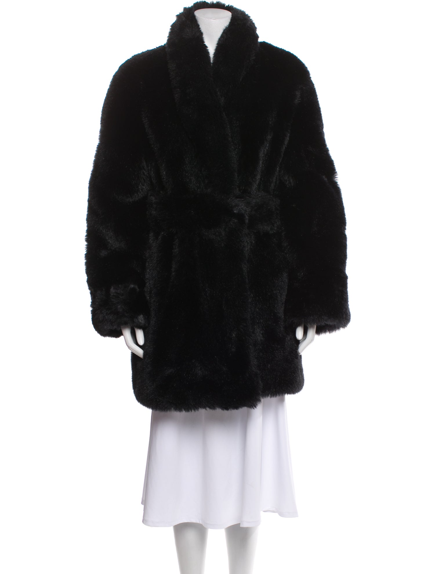 Sonia Rykiel Faux Fur Coat