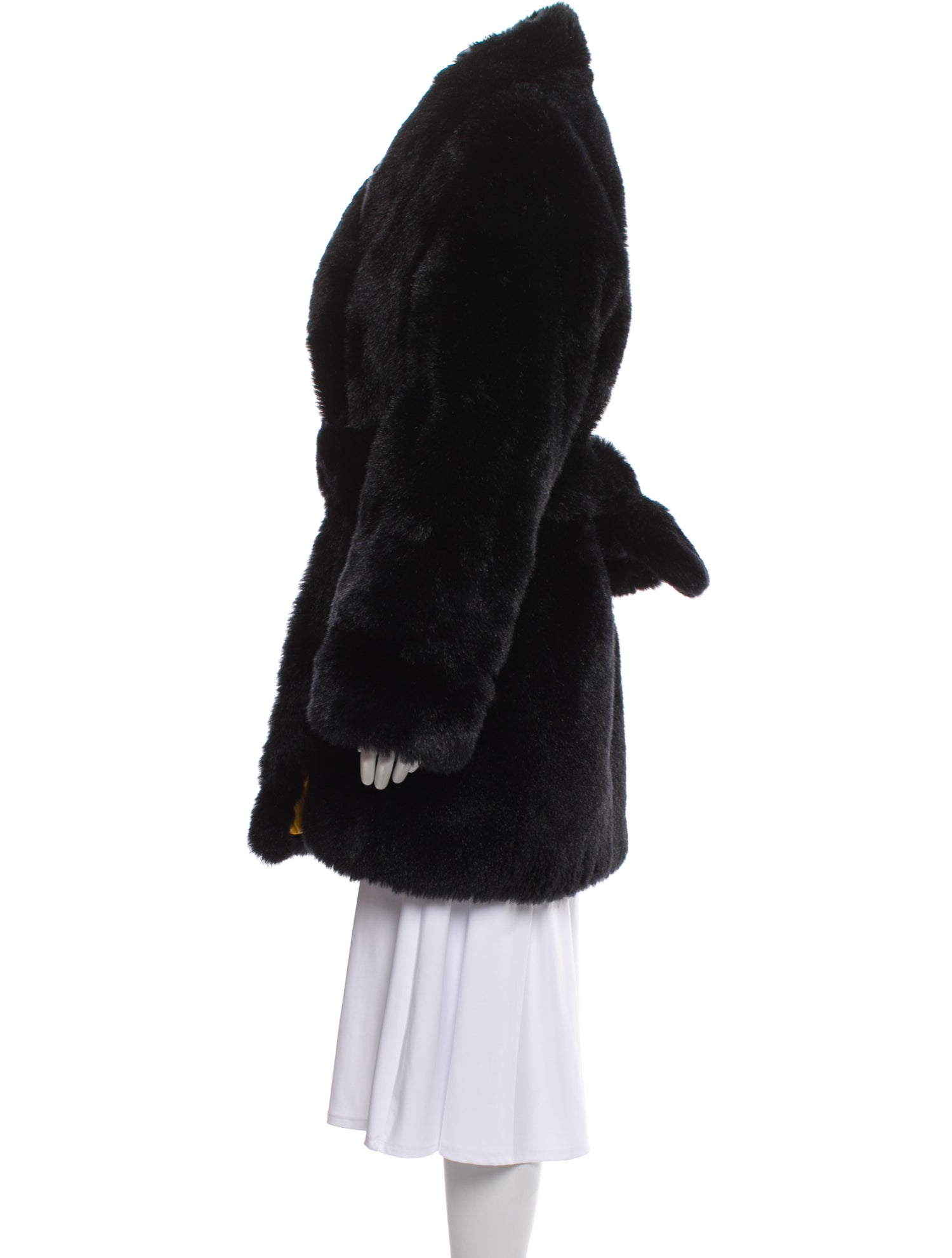 Sonia Rykiel Faux Fur Coat