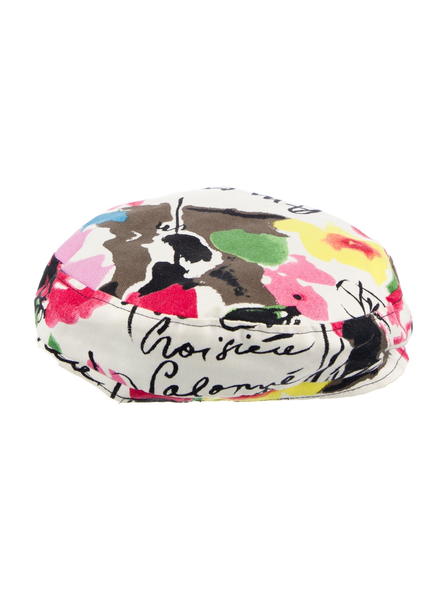 Sonia Rykiel Pattern Print Newsboy hat