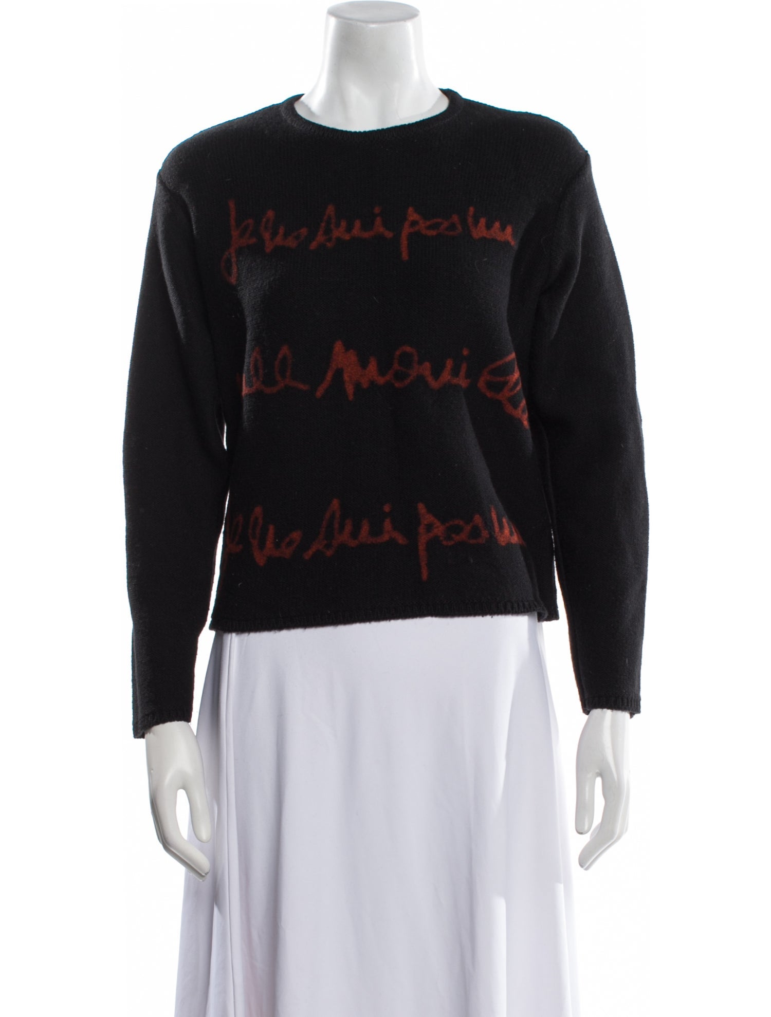 Sonia Rykiel Printed Crew Neck Sweater