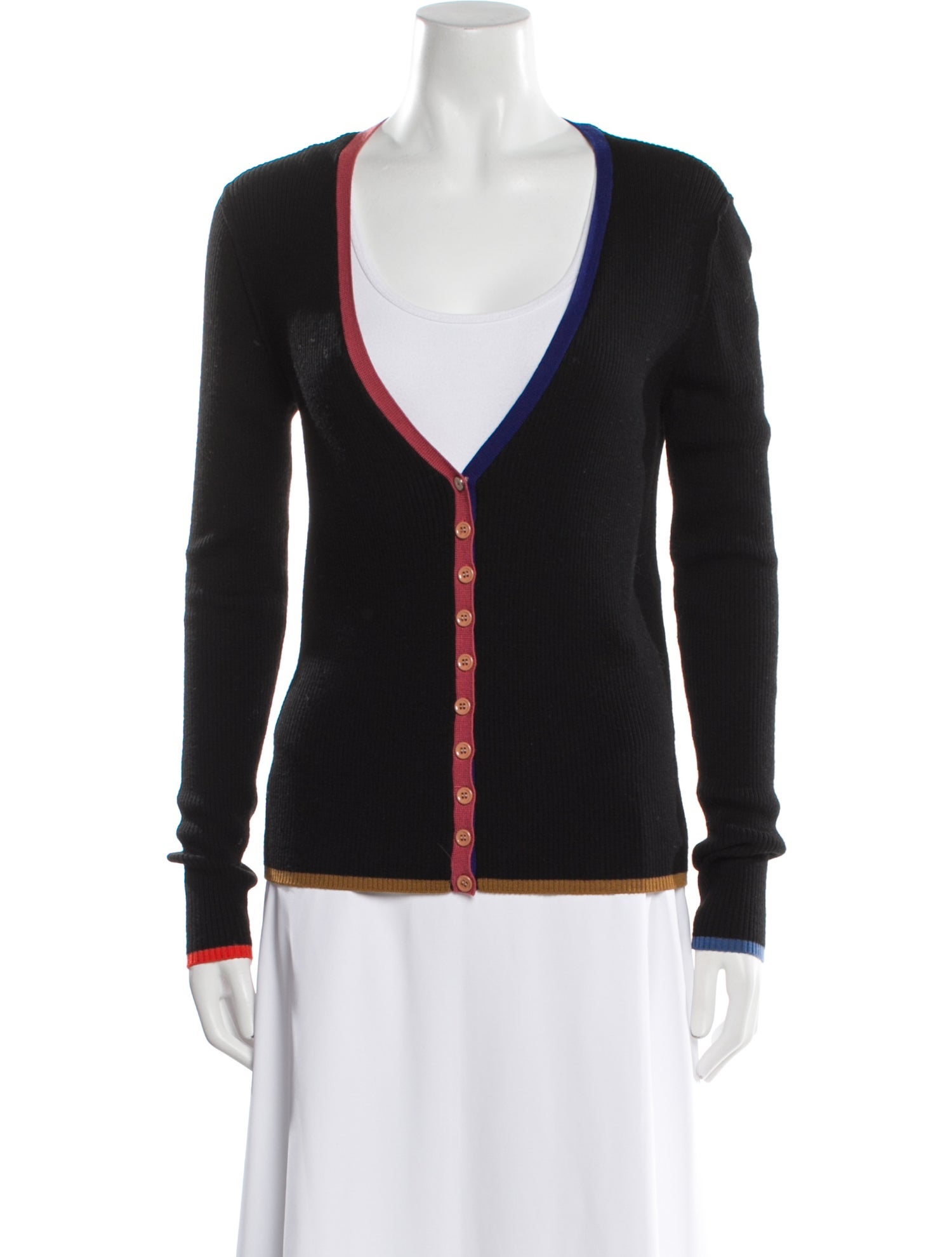 Sonia Rykiel Wool V-Neck Sweater