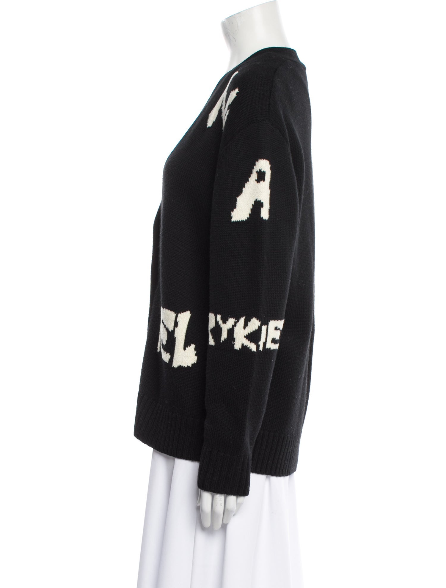 Sonia Rykiel Merino Wool Printed Sweater