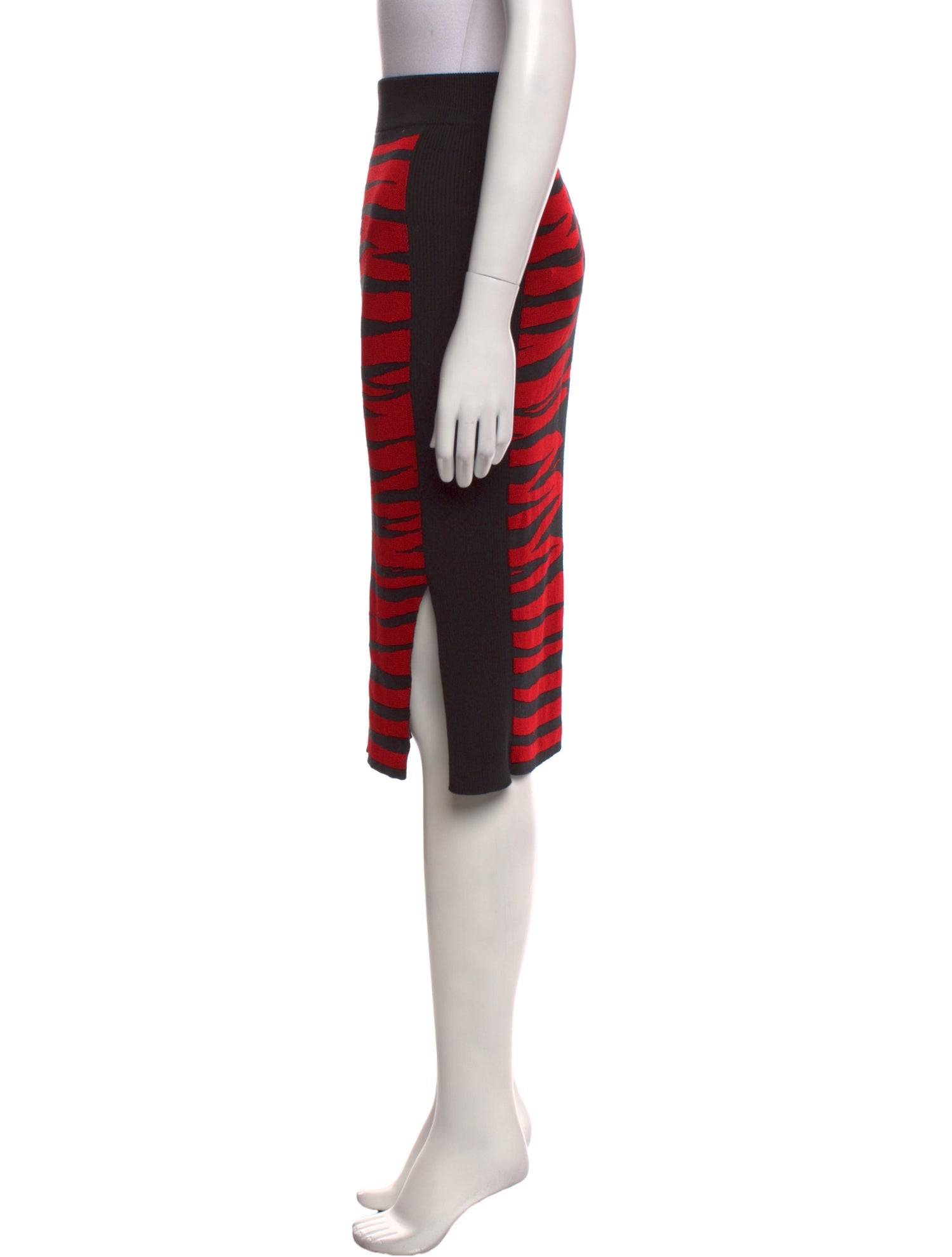 Sonia Rykiel Striped Knee-Length Skirt