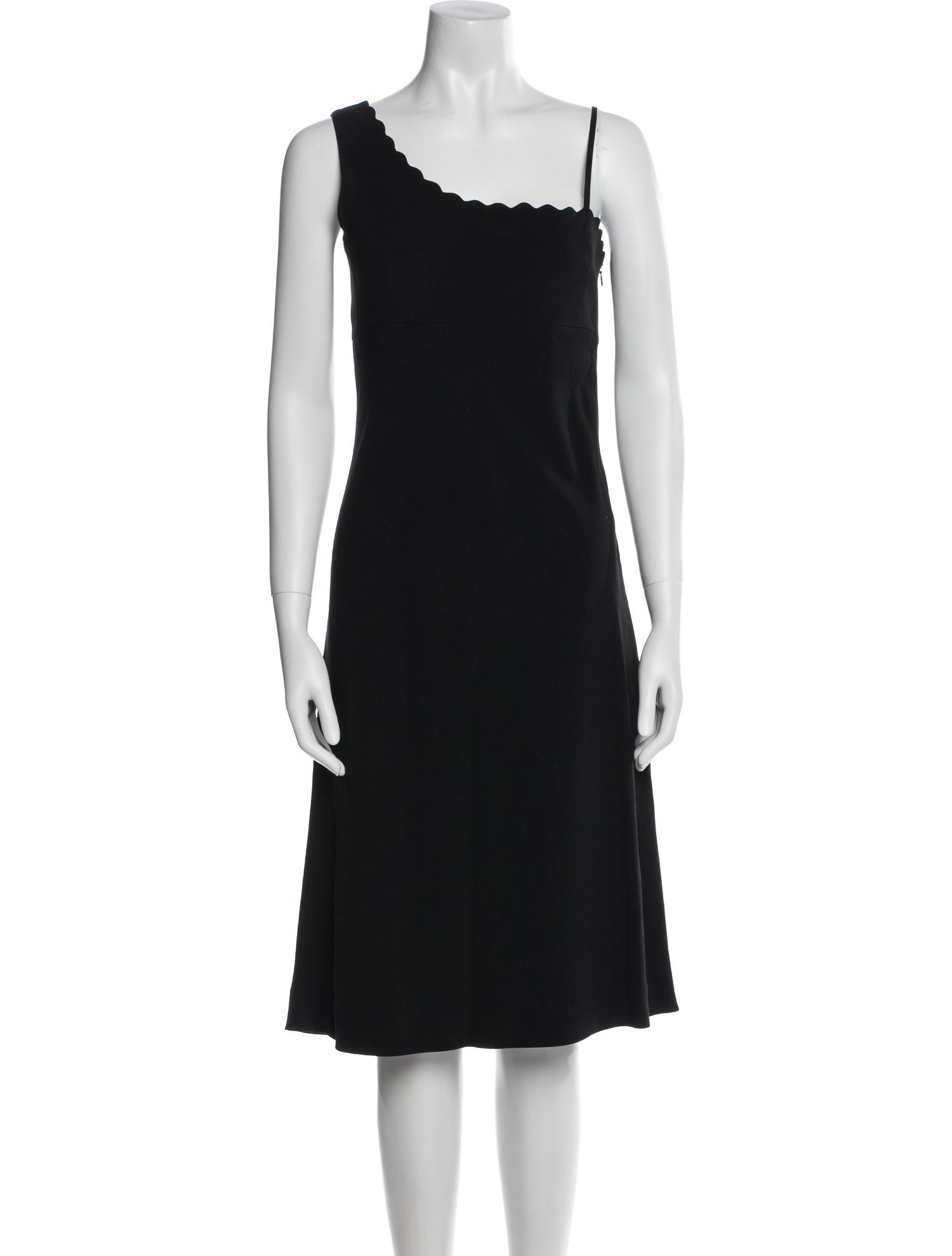 Sonia Rykiel Asymmetrical Midi Length Dress