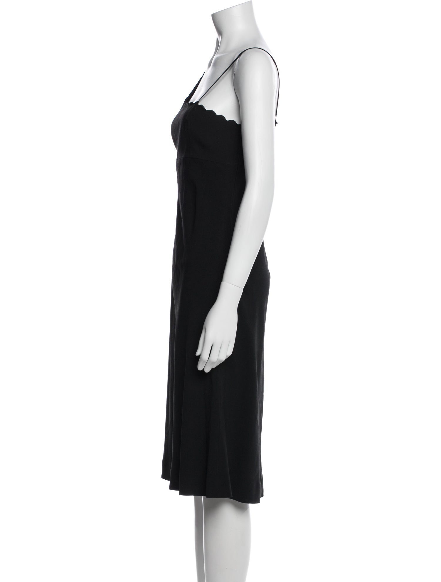 Sonia Rykiel Asymmetrical Midi Length Dress