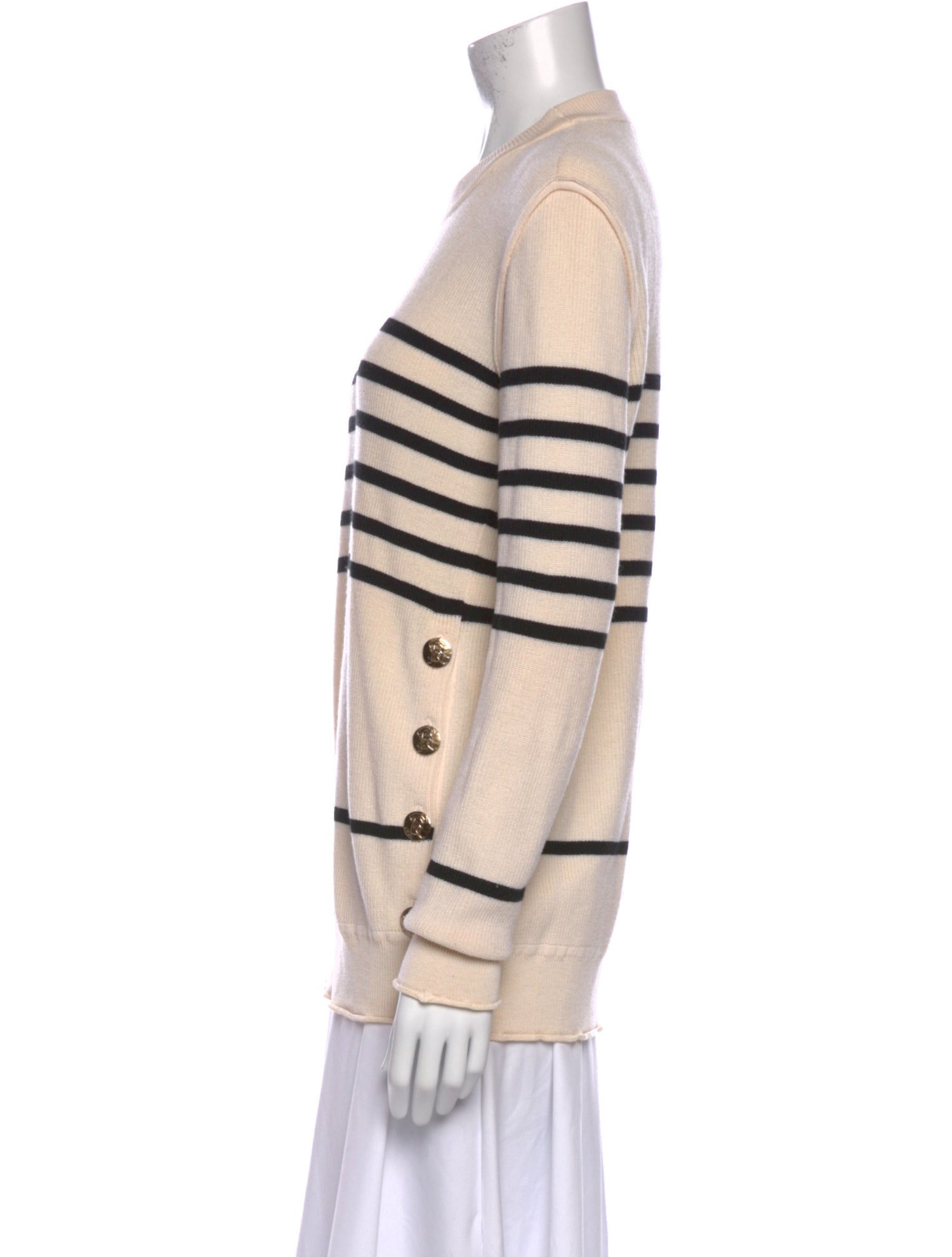 Sonia Rykiel Virgin Wool Striped Sweater