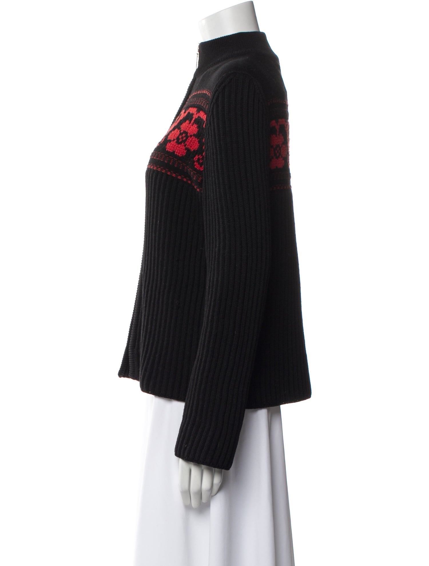 Sonia Rykiel Virgin Wool Printed Jacket