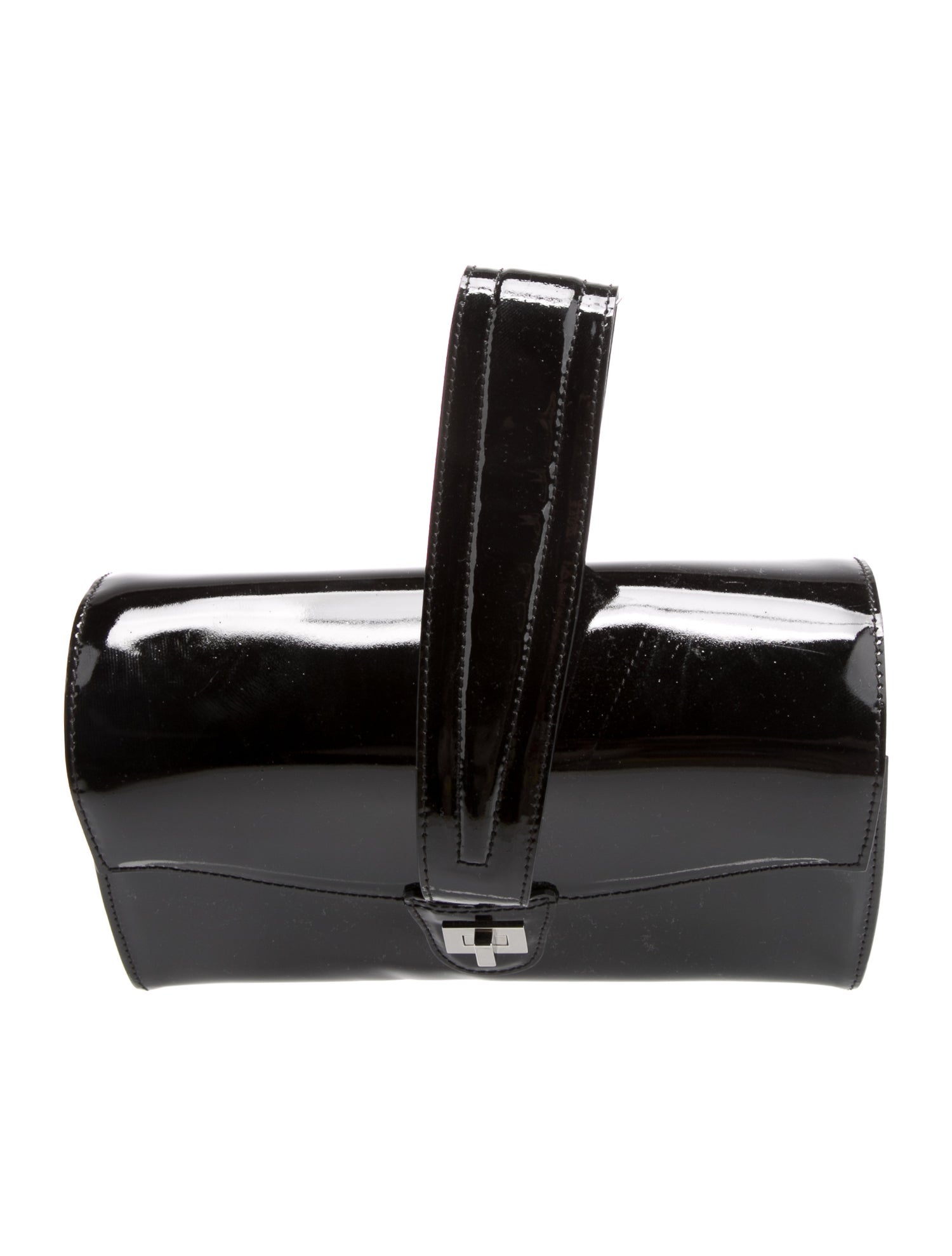 Sonia Rykiel Patent Leather Top Handle Bag Vintage