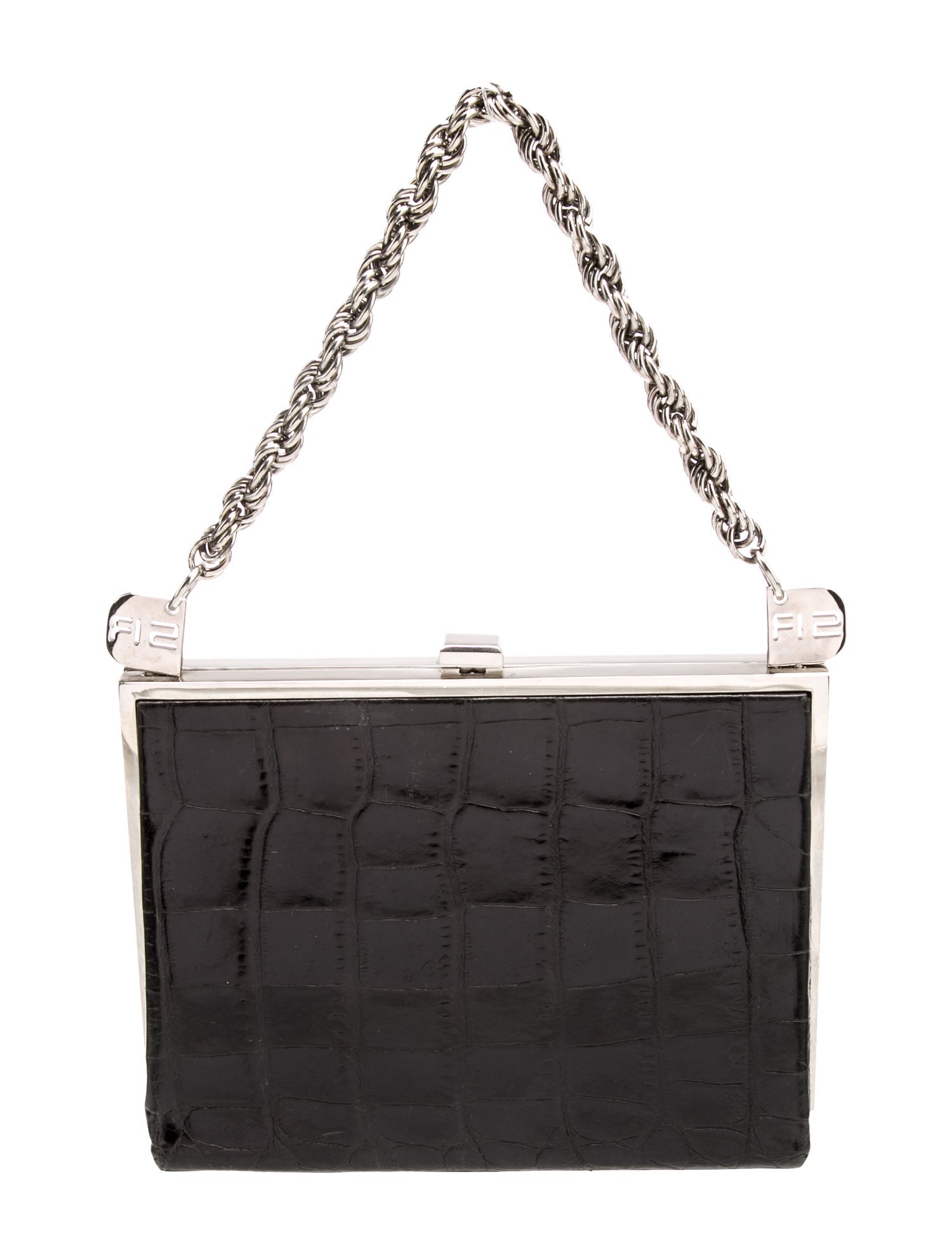 Sonia Rykiel Leather Top Handle Bag Vintage