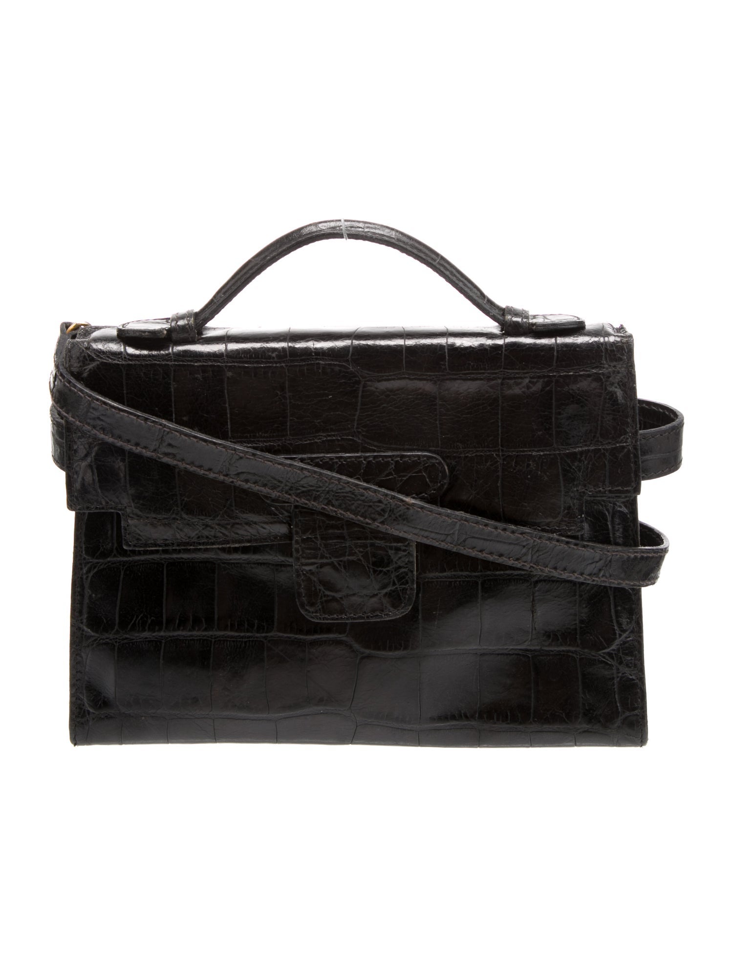 Sonia Rykiel Leather Top Handle Bag Vintage