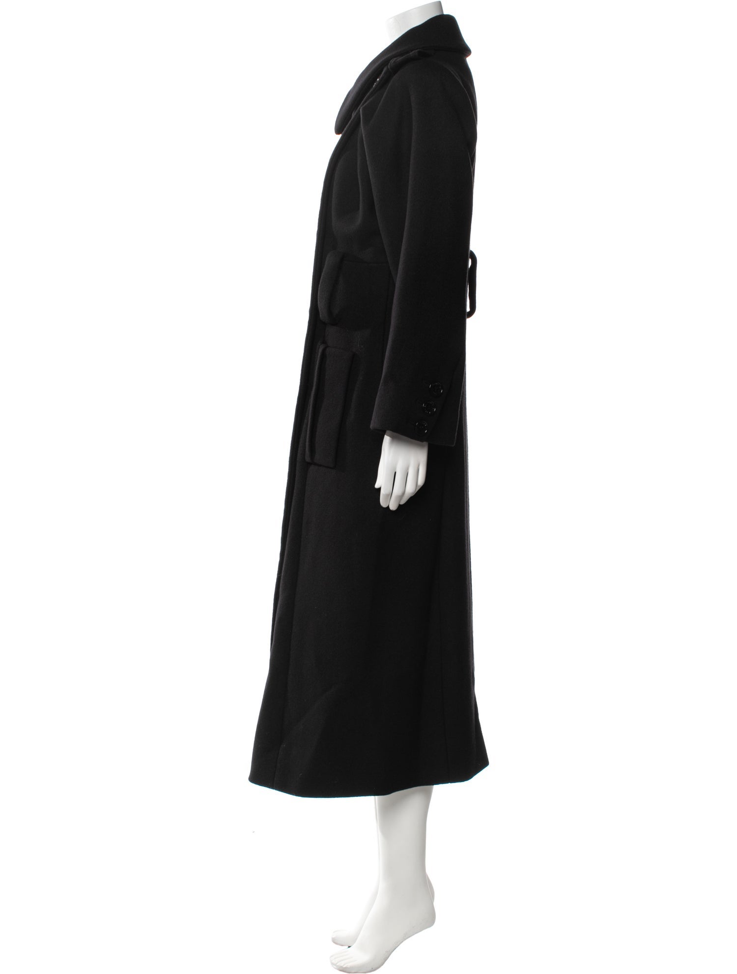 Sonia Rykiel Vintage Wool Faux Fur Coat