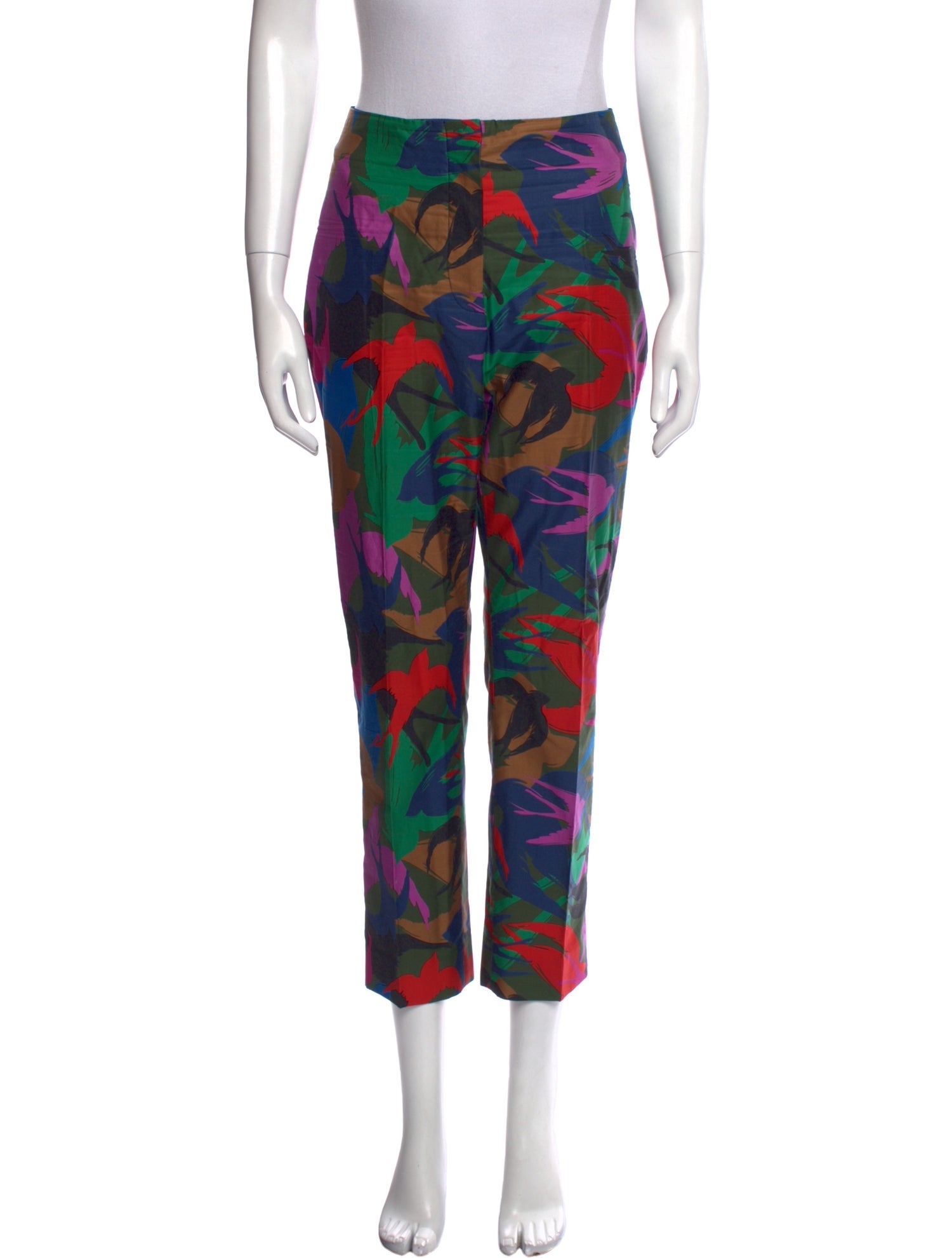 Sonia Rykiel Printed Straight Leg Pants