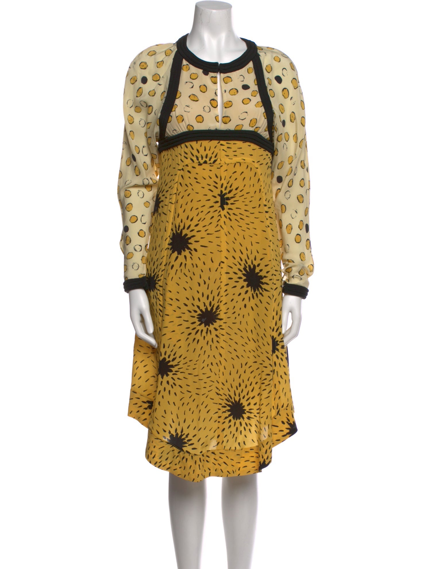 Sonia Rykiel Printed Knee-Length Dress